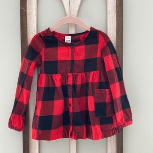 Buffalo Check Toddler 3T Shirt